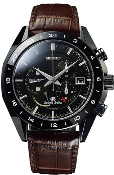 Best Grand Seiko Sport Collection Replica Watch Price Spring Drive Black-Ceramic Limited Edition SBGC015